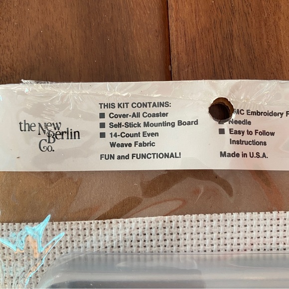 The New Berlin Co Coaster keepsake cross stitch kit - Picture 2 of 4